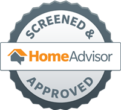 HomeAdvisor screened and approved badge